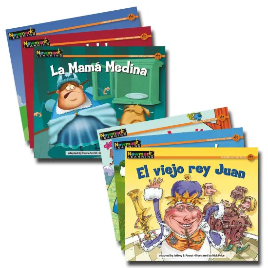 Rising Readers Leveled Books: Nursery Rhyme Tales Set 1, Spanish {1}