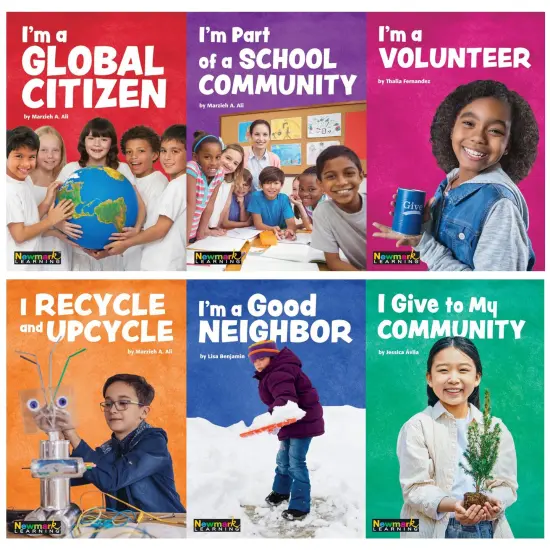 MySELF Readers: I Am a Responsible Community Member, Small Book 6pack, English {1}