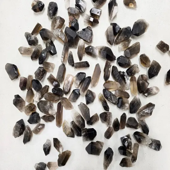 Smoky Quartz Points Bulk Natural Smokey Crystals {4}