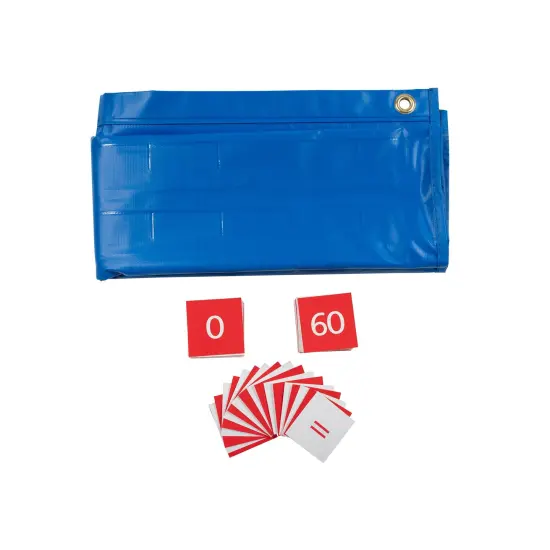 1-120 Pocket Chart - 32" High x 27" Wide {4}