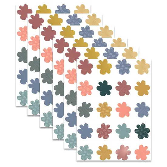 Wonderfully Wild Flowers Mini Accents, 36 Per Pack, 6 Packs {1}