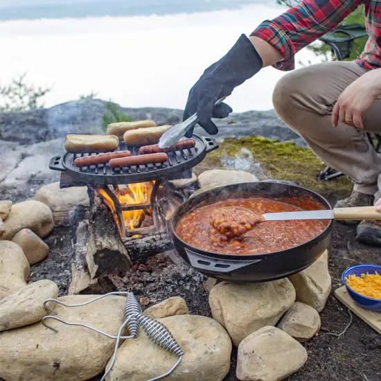Lodge Cast Iron Cook-It-All Pan {4}