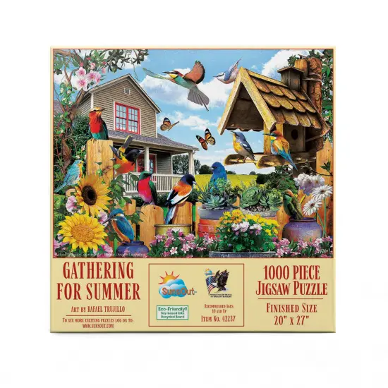 Sunsout Gathering for Summer 1000 pc Jigsaw Puzzle 42237 {4}