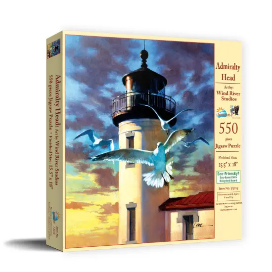 Sunsout Admiralty Head 550 pc Jigsaw Puzzle 73015 {3}