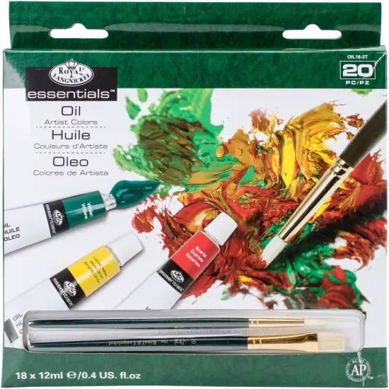 Royal & Langnickel(R) essentials(TM) Oil Paints 12ml-20/Pkg {1}