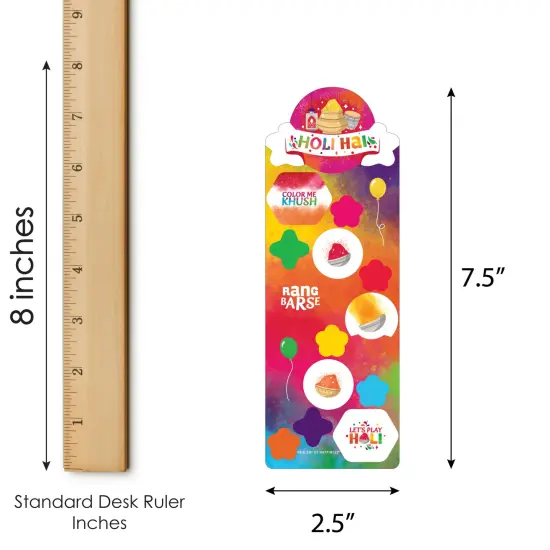 Big Dot of Happiness Holi Hai - Festival of Colors Party Favor Kids Stickers - 16 Sheets - 256 Stickers {4}