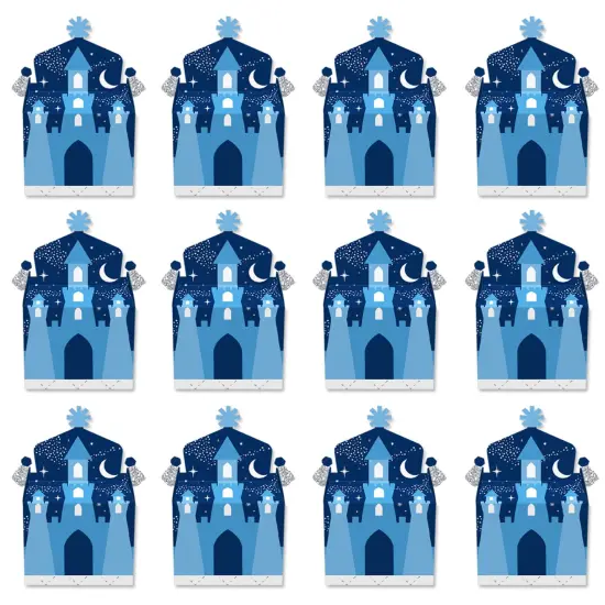 Big Dot of Happiness Fairy Tale Fantasy - Treat Box Party Favors - Royal Prince and Princess Party Goodie Gable Boxes - Set of 12 {6}