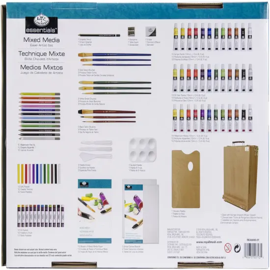 Royal Langnickel essentials(TM) Easel Artist Set-All Media {5}