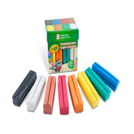 Crayola Modeling Clay Jumbo Pack 4oz 8/Pkg-Assorted Colors {3}