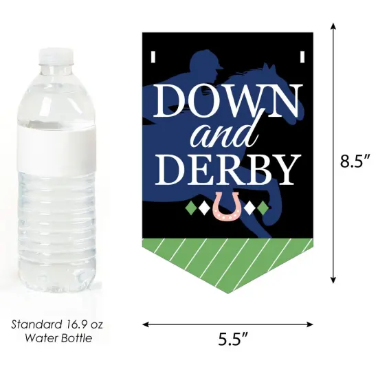 Big Dot of Happiness Kentucky Horse Derby - Birthday Party Bunting Banner - Birthday Party Decorations - Happy Birthday {3}