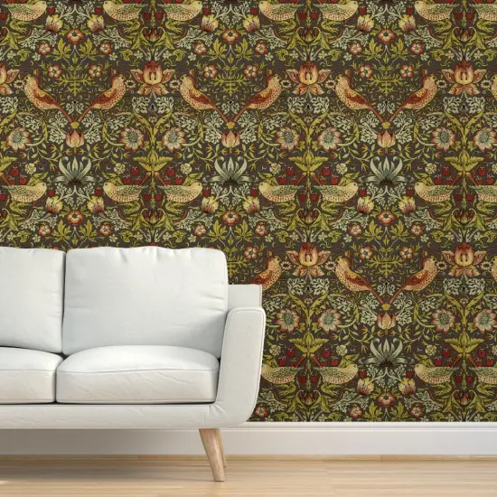 Pre-Pasted Wallpaper 2FT Wide Custom Pre-pasted Wallpaper by Spoonflower {5}