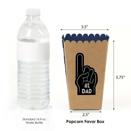 Big Dot of Happiness My Dad is Rad - Father's Day Party Favor Popcorn Treat Boxes - Set of 12 {3}