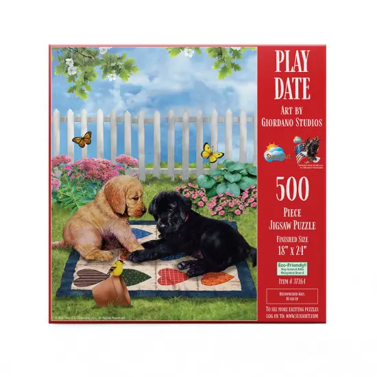Sunsout Play Date 500 pc Jigsaw Puzzle 37264 {4}