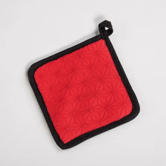 Lodge Silcone Potholder or Trivet, Red {3}
