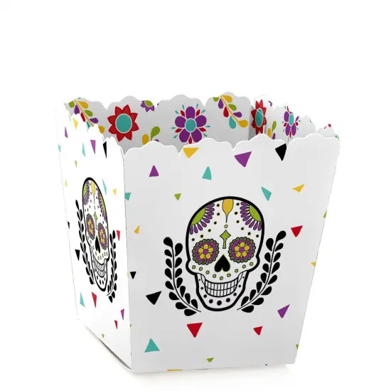 Big Dot of Happiness Day of the Dead - Party Mini Favor Boxes - Sugar Skull Party Treat Candy Boxes - Set of 12 {1}