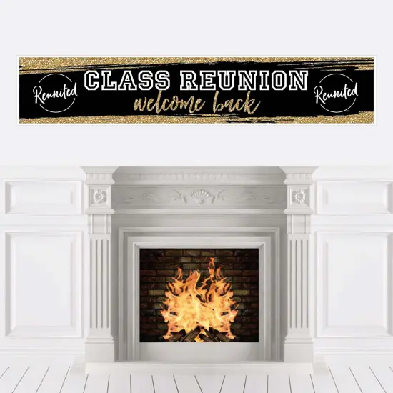 Big Dot of Happiness Reunited - School Class Reunion Party Decorations Party Banner {1}