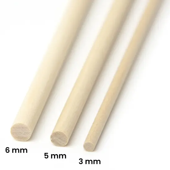 CousinDIY Dowel Rod .25"X12" 10/Pkg-Natural {4}