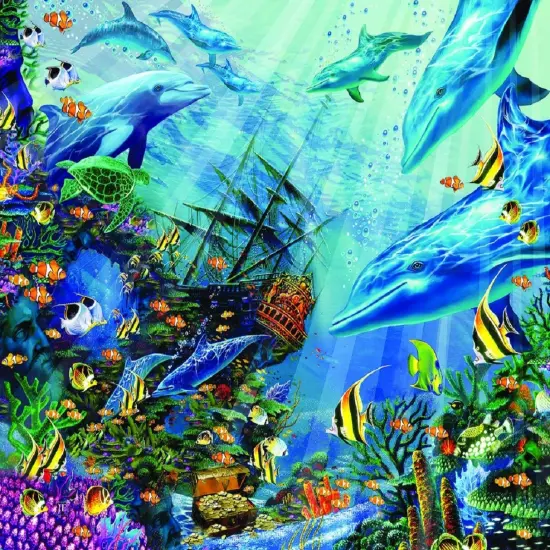 Sunsout Return to Treasure Island 1000 pc Jigsaw Puzzle 80121 {1}