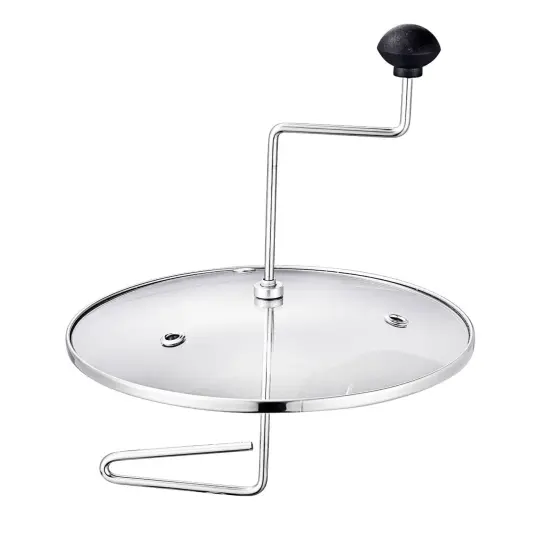 Lehman's Manual Stovetop Popcorn Popper, Stainless Steel Popcorn Maker with Stirring Rod, No Measuring Needed, Doubles as Cooking Pot {7}