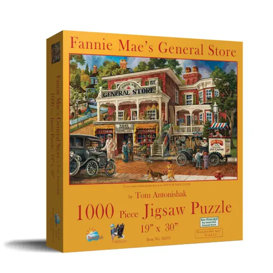 Sunsout Fannie Mae's General Store 1000 pc Jigsaw Puzzle 56073 {2}