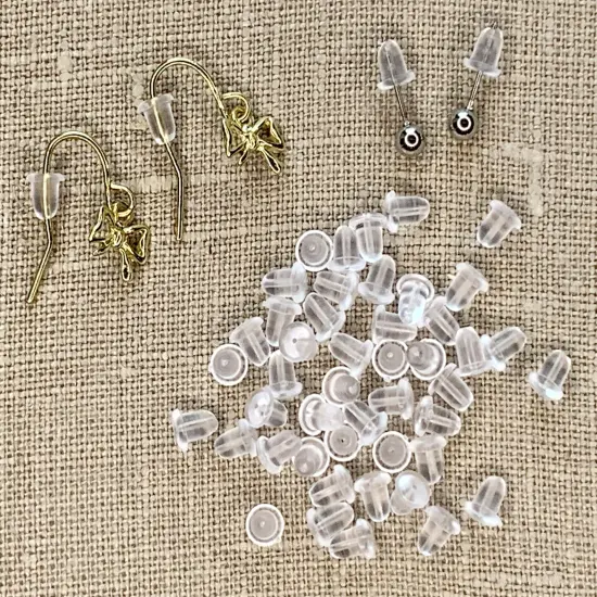 Jewelry Made By Me Rubber Earring Backs 50/Pkg {2}