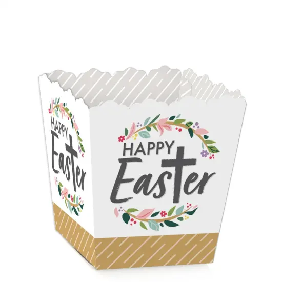Big Dot of Happiness Religious Easter - Party Mini Favor Boxes - Christian Holiday Party Treat Candy Boxes - Set of 12 {1}