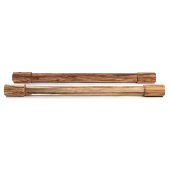 Ironwood Gourmet Acacia Wood Rolling Pins, Set of 2 Long Rolling Pins {3}