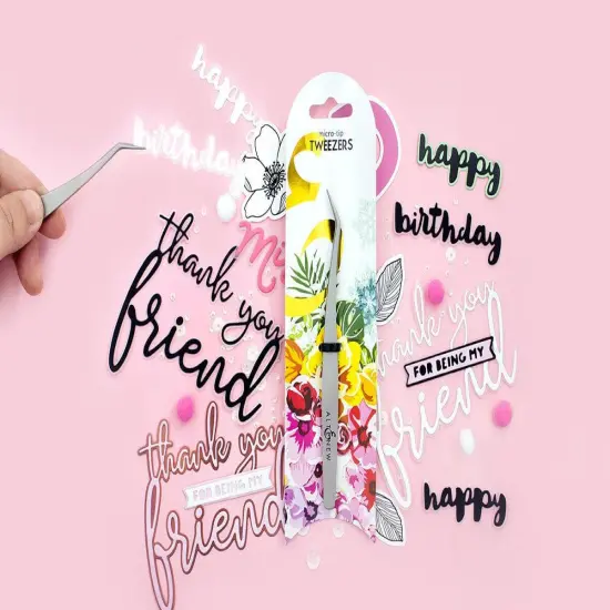 Crafter's Essential Micro-Tip Tweezers {4}