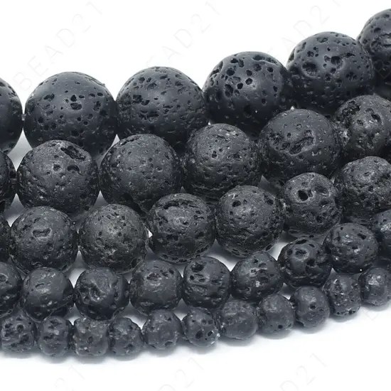 Natural Gemstone Beads Round Loose 15.5" Strand {4}