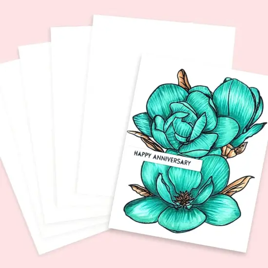 A2 Card Base (12 sheets/set) {4}