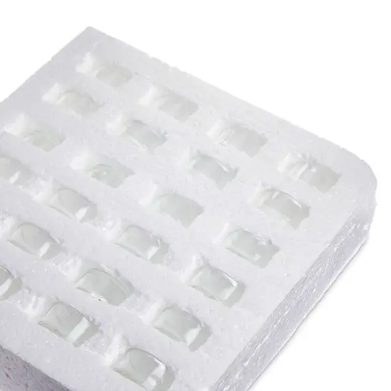 24 Pack Glass Tea Lights Candle Holder for Tables {3}