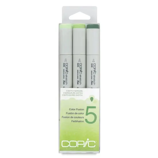 Copic Sketch Marker Set - Color Fusion 5 {1}