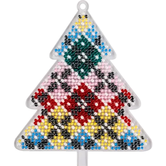 Bead embroidery kit on a plastic base FLPL-035 {2}