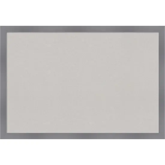 Edwin Wood Framed Corkboard, Grey Cork Edwin Grey {1}