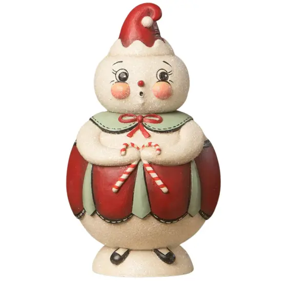 Double Cane Candice Jolly Jar 7" {1}