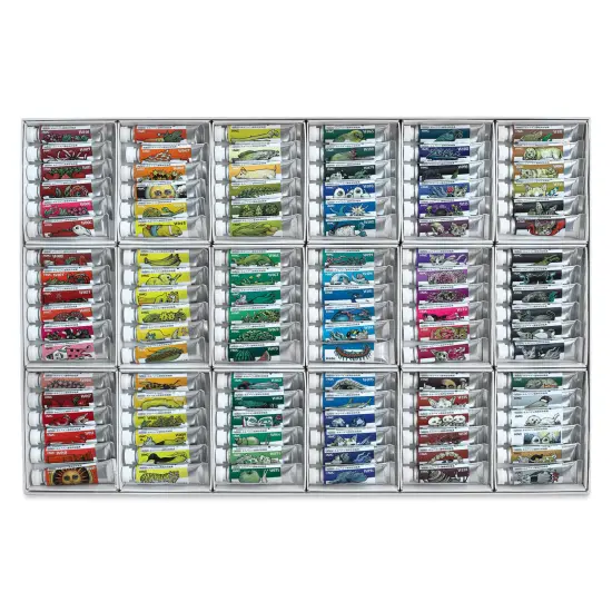 Holbein Artists' Watercolor - Set of 108, Yuko Higuchi Colors, 5 ml Tubes {1}