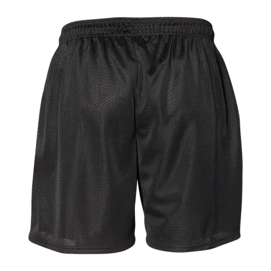 Russell Athletic&reg; Tricot Mesh Shorts with Pockets For Adult Black {1}