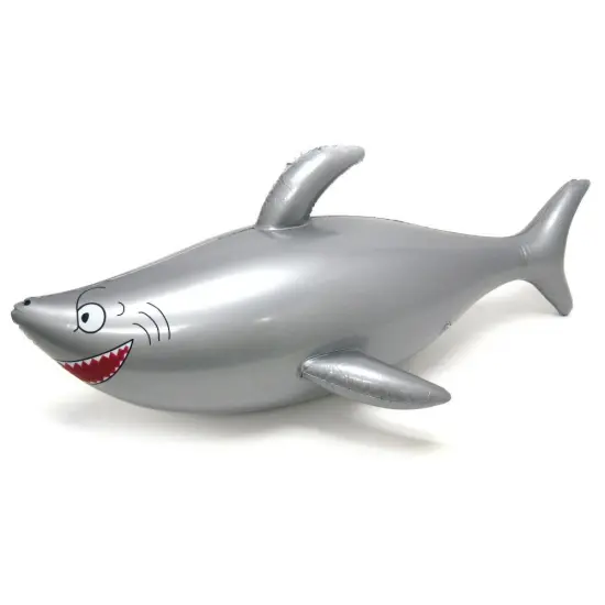 Inflatable Shark 40 inches long | Pool experience with our giant inflatable shark toy | RAHEEV&reg; {2}