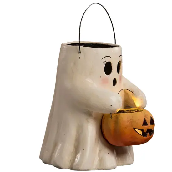 Sweet Boo With Pumpkin Bucket 6.5" {2}
