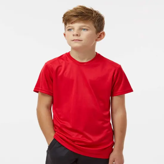 Paragon&reg; Youth Islander Performance T-Shirt Red {1}