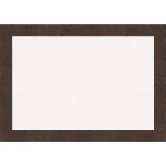 Wildwood Brown Framed Corkboard, White Cork {1}