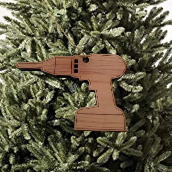 Drill - Cedar Ornament {2}