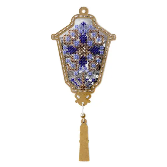 Set for embroidery with beads on a plastic base FLPL-070 {3}