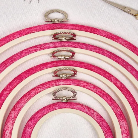Oval Flexi Hoop Nurge 230-7 Pink {3}