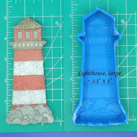 Lighthouse Silicone Freshie Mold - Small {3}