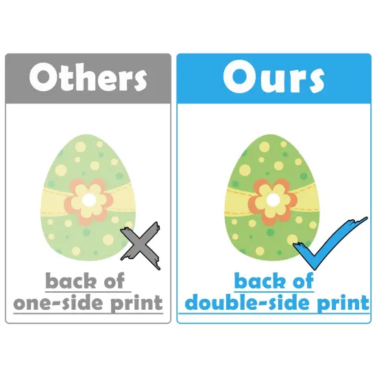 Ivenf Easter Decorations Window Clings Decals Decor, Extra Large Easter Eggs Flowers Party Supplies Gifts, Spring Window Clings Decorations for Kids School Home Office, 4 Sheets 46 pcs {5}