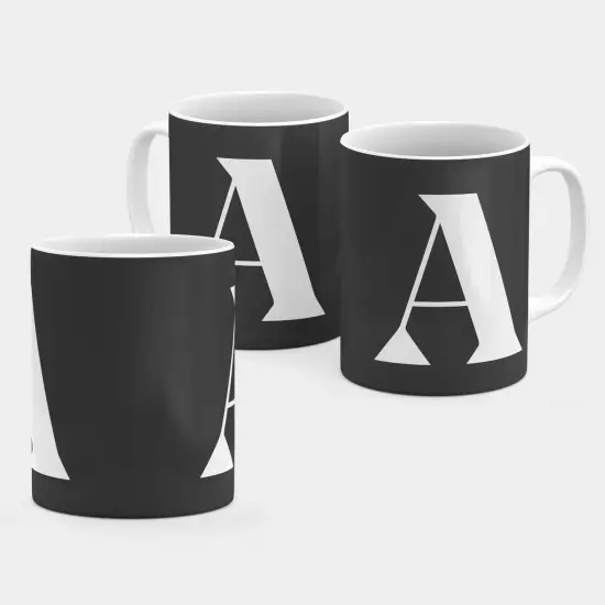 Monogram Letter 11oz Mug XVII {2}