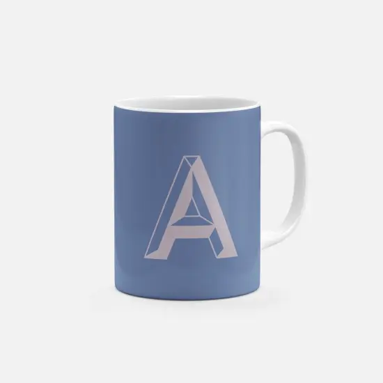 Monogram Letter 11oz Mug III {1}