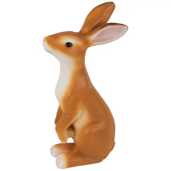 Northlight Standing Curious Bunny Outdoor Garden Statue - 19" Brown {4}