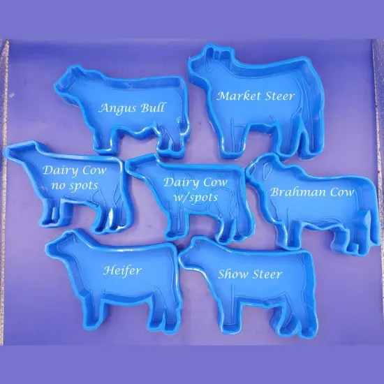 Show Steer Silicone Freshie Mold {2}